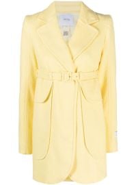 Patou Belted Tailored Jacket - at Farfetch